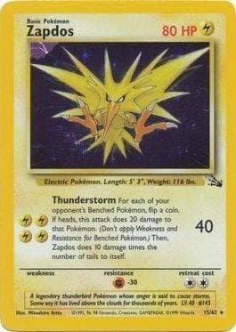 Zapdos (15/62) — Fóssil