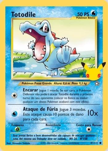 Totodile (Oversized) (81/25) — Liga BR — FPP