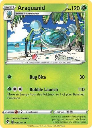 Araquanid (20/264) — Golpe Fusão