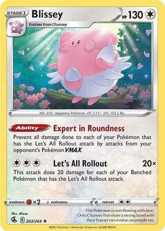 Blissey (203/264) — Golpe Fusão