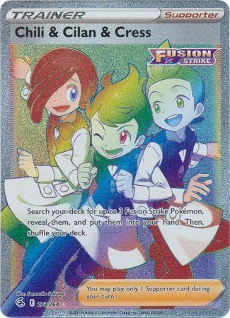 Chili & Cilan & Cress (273/264) — Golpe Fusão