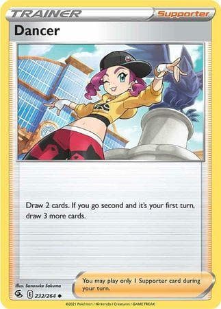 Carta Dancer (232/264) do set Golpe Fusão — Pokémon TCG | Bynx