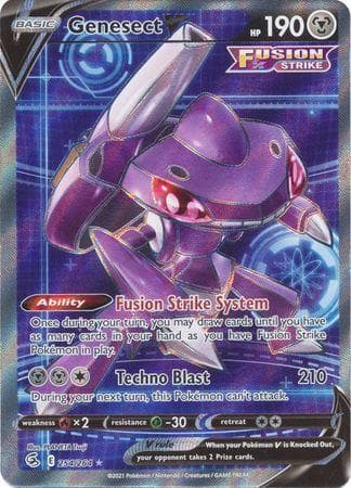 Carta Genesect-V (254/264) do set Golpe Fusão — Pokémon TCG | Bynx