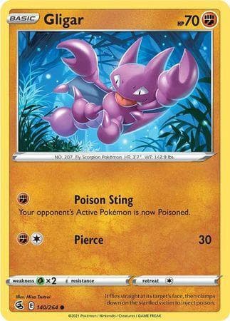 Gligar (140/264) — Golpe Fusão