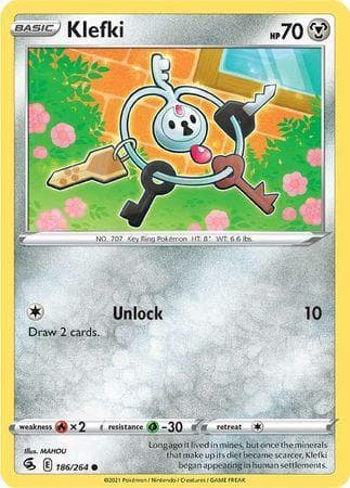 Klefki (186/264) — Golpe Fusão