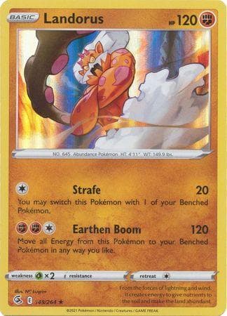 Carta Landorus (148/264) do set Golpe Fusão — Pokémon TCG | Bynx