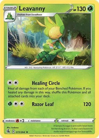 Carta Leavanny (11/264) do set Golpe Fusão — Pokémon TCG | Bynx