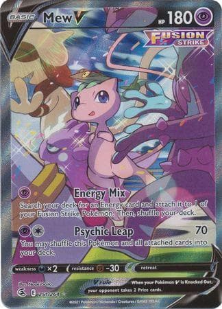 Carta Mew-V (251/264) do set Golpe Fusão — Pokémon TCG | Bynx
