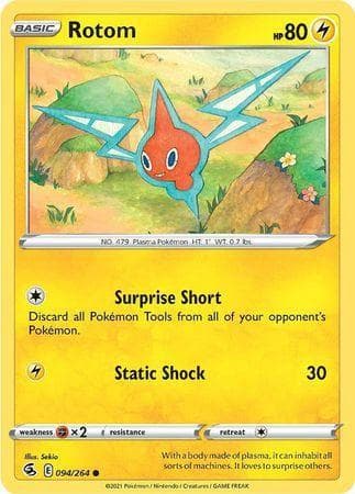 Carta Rotom (94/264) do set Golpe Fusão — Pokémon TCG | Bynx