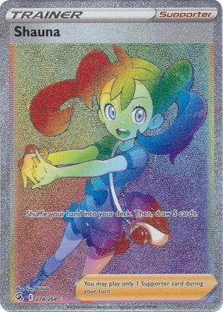 Carta Shauna (278/264) do set Golpe Fusão — Pokémon TCG | Bynx