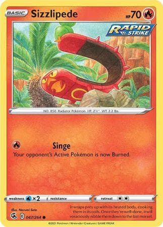 Sizzlipede (47/264) — Golpe Fusão