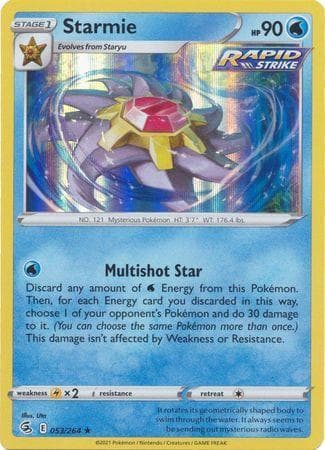 Starmie (53/264) — Golpe Fusão