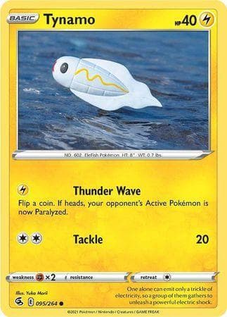 Carta Tynamo (95/264) do set Golpe Fusão — Pokémon TCG | Bynx