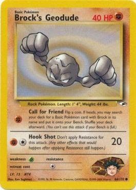 Brock's Geodude (66/132) — Gym Heroes
