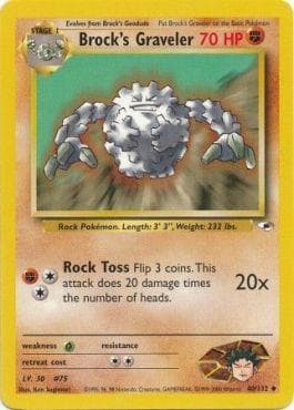 Brock's Graveler (40/132) — Gym Heroes