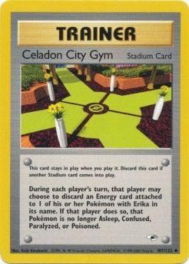 Carta Celadon City Gym (107/132) do set Gym Heroes — Pokémon TCG | Bynx