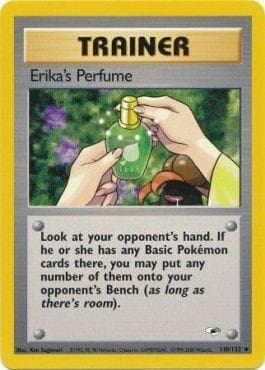 Carta Erika's Perfume (110/132) do set Gym Heroes — Pokémon TCG | Bynx