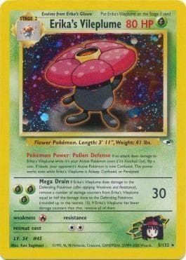 Erika's Vileplume (5/132) — Gym Heroes