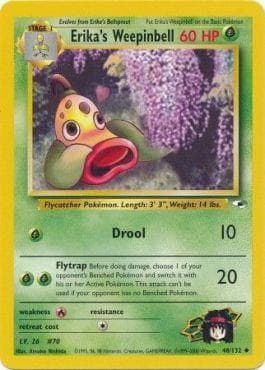Erika's Weepinbell (48/132) — Gym Heroes