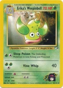 Erika's Weepinbell (49/132) — Gym Heroes