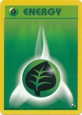 Carta Grass Energy (129/132) do set Gym Heroes — Pokémon TCG | Bynx