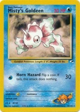 Misty's Goldeen (30/132) — Gym Heroes