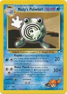 Misty's Poliwhirl (53/132) — Gym Heroes