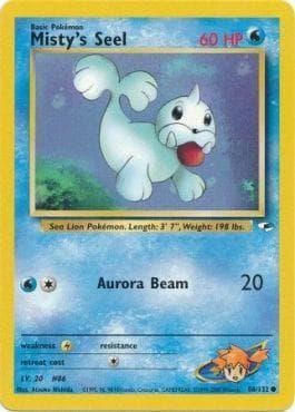 Carta Misty's Seel (88/132) do set Gym Heroes — Pokémon TCG | Bynx