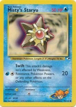 Misty's Staryu (90/132) — Gym Heroes