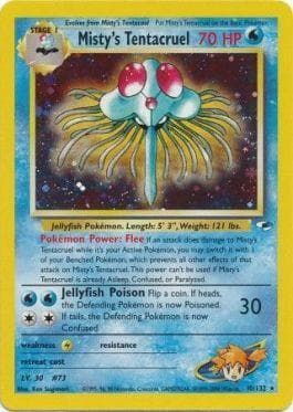 Carta Misty's Tentacruel (10/132) do set Gym Heroes — Pokémon TCG | Bynx