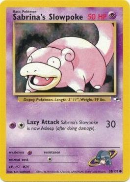Sabrina's Slowpoke (95/132) — Gym Heroes
