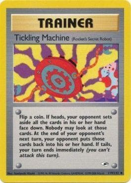Carta Tickling Machine (119/132) do set Gym Heroes — Pokémon TCG | Bynx