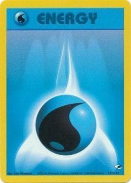 Carta Water Energy (132/132) do set Gym Heroes — Pokémon TCG | Bynx