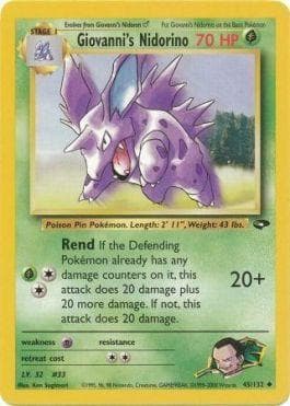 Giovanni's Nidorino (45/132) — Gym Challenge