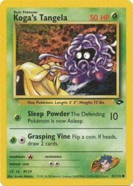 Koga's Tangela (81/132) — Gym Challenge