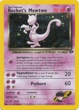 Rocket's Mewtwo (14/132) — Gym Challenge