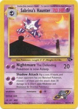 Sabrina's Haunter (55/132) — Gym Challenge