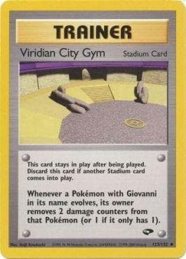 Carta Viridian City Gym (123/132) do set Gym Challenge — Pokémon TCG | Bynx