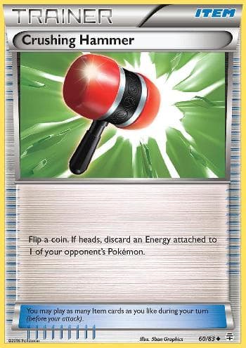 Carta Crushing Hammer (60/83) do set Gerações — Pokémon TCG | Bynx