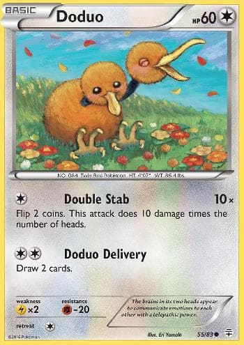 Carta Doduo (55/83) do set Gerações — Pokémon TCG | Bynx