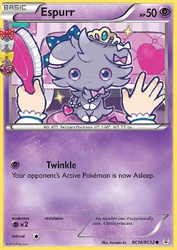 Espurr (RC14/83) — Gerações