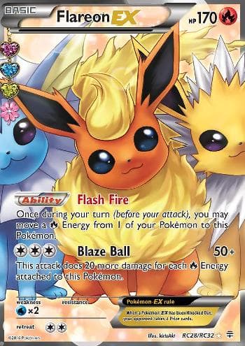 Flareon-EX (RC28/83) — Gerações