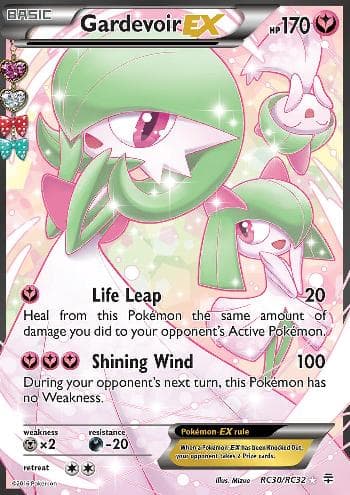 Carta Gardevoir-EX (RC30/83) do set Gerações — Pokémon TCG | Bynx