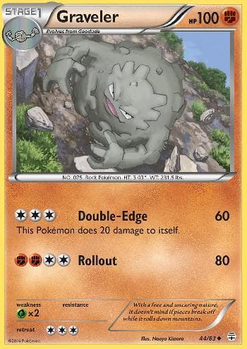 Carta Graveler (44/83) do set Gerações — Pokémon TCG | Bynx