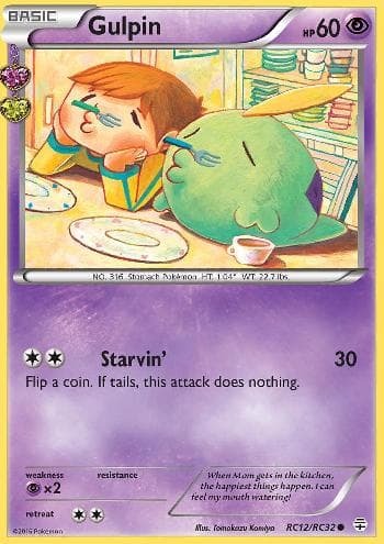 Gulpin (RC12/83) — Gerações