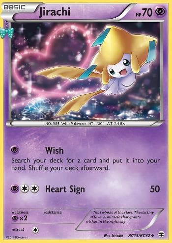 Carta Jirachi (RC13/83) do set Gerações — Pokémon TCG | Bynx
