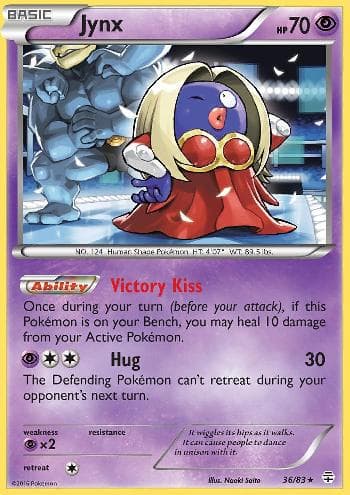 Carta Jynx (36/83) do set Gerações — Pokémon TCG | Bynx