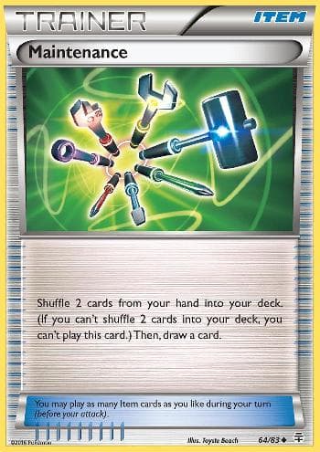 Carta Maintenance (64/83) do set Gerações — Pokémon TCG | Bynx