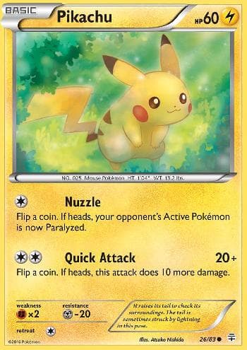 Pikachu (26/83) — Gerações