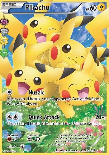 Pikachu (RC29/83) — Gerações
